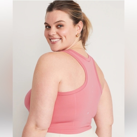 Nwt Old Navy Seamless Racerback Sports Bra Tank - Picture 5 of 12